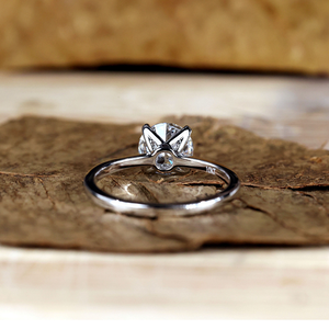 Anillo de compromiso y aniversario con diamante solitario cultivado en laboratorio de 1.34 quilates FVS, diamantes sueltos para propuesta de matrimonio - Product Image 5