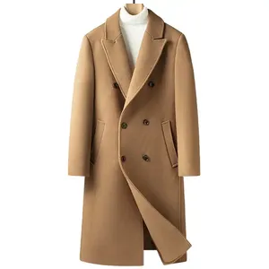 Abrigo de lana de largo medio para mujer, Otoño e Invierno 2022, nueva versión coreana, abrigos de lana de temperamento suelto para mujer - Product Image 6