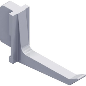 <b>Hooks</b>-<b>Tool</b> Holder 40 Mm White Plastic Element System Pack of 2 - Product Image 1