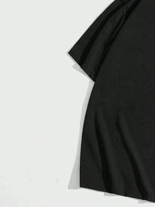 T-shirts pour hommes en coton 100% personnalisés en gros, couleur unie, col rond, taille plus, tissu tricoté vierge pour impression sérigraphique - Product Image 3