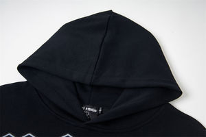 เสื้อฮู้ดแขนยาวสำหรับทุกเพศ, เสื้อฮู้ด100% ผ้าฝ้ายทรงพอดีตัวปกติอบอุ่นสบายฮิปฮอปแขนยาว - Product Image 3