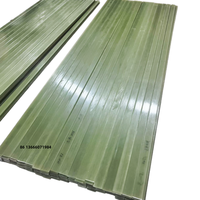 Grade A + 4.5mm * 30mm * 1200 mm Barre de fibre de verre pour tir à l'arc EFG Clear Fiberglass Sheet Strips