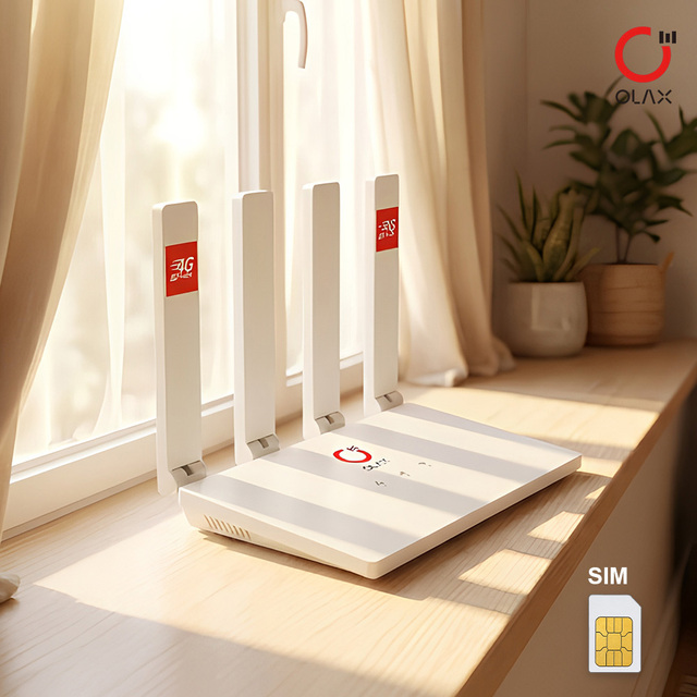 Portable 4G LTE Router MC50 Unlocked 150Mbps Wireless CPE with SIM Slot 4 Antennas Dual Band WiFi for Caravan Travel