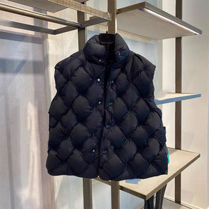 Puffer Bubble Crop Puff señoras chaquetas abrigos chaleco abajo abrigos de talla grande mujeres invierno moda niñas chaquetas - Product Image 4