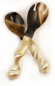 Cuillère de service de mariage en laiton de luxe, ustensiles de cuisine pour la maison, service de nourriture naturel, qualité supérieure, meilleur prix - Product Image 2