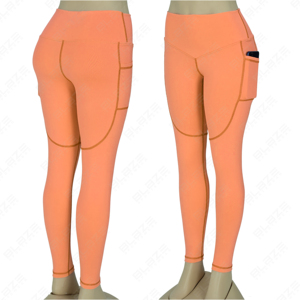 กางเกงเลกกิ้งผ้ายืดเอวสูงออกแบบได้ตามต้องการกางเกงเลกกิ้งซับเหงื่อพร้อมถุงน่องไร้รอยต่อกางเกงเล่นโยคะสีพื้น XL Amano - Product Image 1