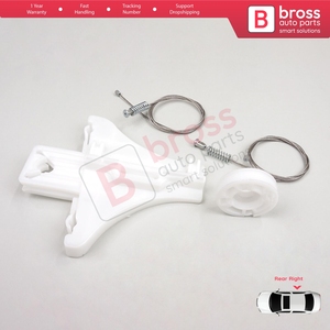 Kit de réparation de lève-vitre arrière droit BWR262 pour Passat B5 B5.5 3B 3BG Superb MK1 B5 3U 3B5839462 - Product Image 4