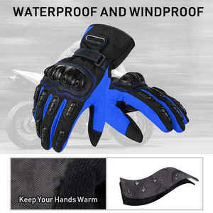 Custom Full-<b>Finger</b> Racing <b>Gloves</b> with New Design Waterproof Touchscreen Compatible Biker Leather Motorbike <b>Gloves</b>-OEM Arrival - Product Image 5