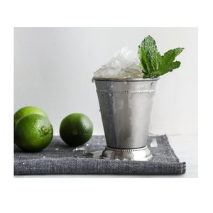 ถ้วย Julep ดีไซน์หรูหราทําจากสแตนเลสทองแดงถ้วย Mint Julep สําหรับงานปาร์ตี้และกิจกรรมอื่นๆ ถ้วย Julep จากผู้ส่งออกชาวอินเดีย - Product Image 1