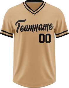 Nouveau maillot de baseball à la mode à séchage rapide cousu broderie personnalisée sublimation hommes maillot de baseball de softball - Product Image 2