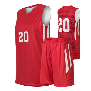 Uniformes de basket-ball personnalisés de haute qualité nouveauté séchage rapide impression sublimée maille respirante grande taille saison d'été - Product Image 2