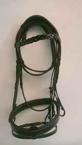 Meilleure vente de bride de cheval en cuir pur et licous nouveau style anglais pour l'équitation haut produit le plus chaud - Product Image 3