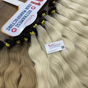 Usine En Gros Sain Cuticule Aligné 100% Extensions De Cheveux Humains U Pointe Droite Style Kératine Pointe Extensions De Cheveux - Product Image 5