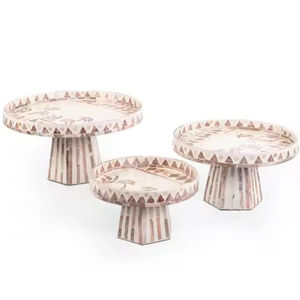 Plateau de service au chocolat pour la célébration du Ramadan Eid Vaisselle au design antique Plateau de service pour les fournisseurs en gros - Product Image 1