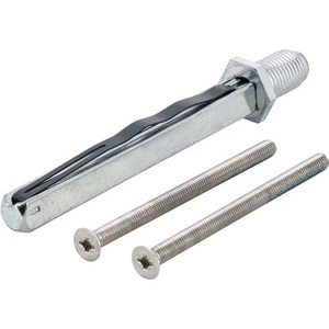 Sertos FS-K/G Mounting Set for <b>Raincoats</b> 65-70 mm M5 X 75 Square 9 X 90 mm HOPPE - Product Image 1