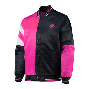 Baseball Haute Qualité Meilleure Veste Soie Satin Hommes Baseball Veste Bomber Veste À Vendre À Bas Prix - Product Image 5