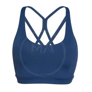 Hecho en Pakistán Mujeres Tallas grandes Transpirable Sujetador deportivo de alto soporte Ropa activa Spandex/Nylon para la venta - Product Image 1