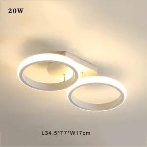 Modern Nordic Led Ceiling Lamp Aisle Corridor Porch Indoor 33w 30w 22w 20w Led Ceiling Light For Bedroom Living Room