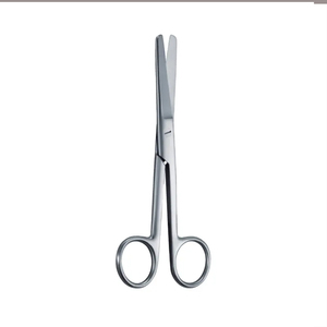 Ciseaux chirurgicaux manuels à bord arrondi en acier inoxydable de 16 cm pour bloc opératoire et soins infirmiers - Product Image 3