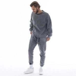 เสื้อถักกันหนาวผ้าฝ้ายขนาดใหญ่สไตล์วินเทจซักได้พิมพ์โลโก้ DTF DTG - Product Image 1