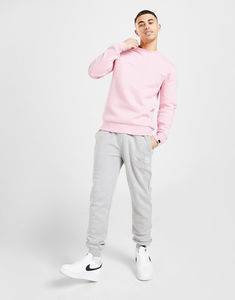 Venta al por mayor 350GSM cuello redondo Unisex 100% algodón sudadera de gran tamaño bordado cuello redondo hombres en blanco cuello redondo Sudadera con capucha - Product Image 4