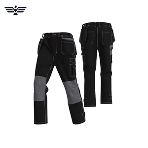 Pantalones de Trabajo de Alta Seguridad y Elasticidad con Bolsillos Desmontables, Logotipo Personalizado, Talla, Ropa de Trabajo de Seguridad - Product Image 4