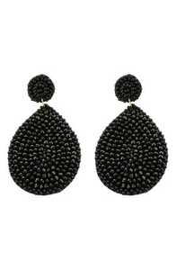 Trendy New Luxury Handmade Beaded Embroidery Drop <b>Earrings</b> with Custom Colors for Women and Girls <b>Holiday</b> Use - Product Image 2