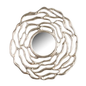 Espejo de pared decorativo para el hogar de diseño moderno Espejo de pared de hierro de la más alta calidad Espejo de decoración de boda a un precio asequible - Product Image 2