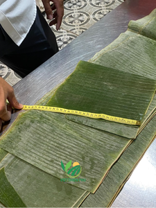 Haute qualité bio 25cm rond carré congelé vert feuille de bananier Vietnam VIET THIEN PHU en vrac pour gâteau emballage légumes surgelés - Product Image 5