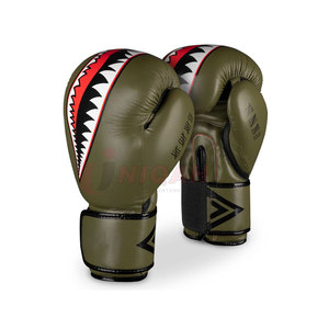 ถุงมือคิกบ็อกซิ่งหนังวัวแท้คุณภาพสูง สายรัดข้อมือปรับได้ กันลื่น ปรับแต่งได้เพื่อความสบายและทนทาน - Product Image 1