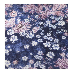 Juego de alfombras de franela antialérgicas lavables a máquina Shufu, alfombras de goma termoplásticas de fácil limpieza, poliéster abstracto antideslizante - Product Image 1