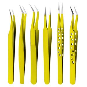 Vetus แหนบถอนขนตาเพิ่มวอลลุ่มแหนบขนตาสแตนเลสพร้อมปลายแหลมสำหรับการต่อขนตาที่สะดวกสบาย - Product Image 1