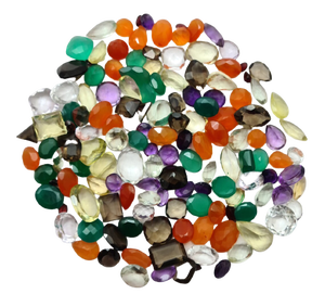 Gemas naturales facetadas, piedra tallada, piedras sueltas facetadas - Product Image 3