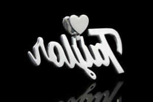 จี้ชุบโรเดียม CZ ทำจากสเตนเลสสตีลพรีเมียมแบบกำหนดเอง - Product Image 3