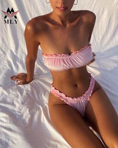 Custom Design Bling Bikini Badmode Plus Size Badpakken Badpakken Bikini Thong <span class=keywords><strong>Sexy</strong></span> Badpakken - Product Image 6