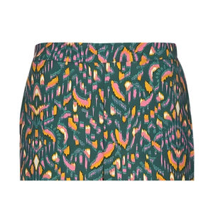 กางเกงขายาวผ้าแคนวาสทรงตรงเอวกลาง ผูกเชือก แห้งเร็ว ระบายอากาศดี สำหรับผู้หญิง สไตล์ลำลอง ธุรกิจ ทำงาน ออฟฟิศ 100% - Product Image 2