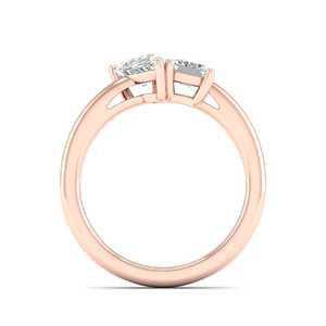 Prix d'usine direct, bague en moissanite personnalisée, couleur D, VVS, hip hop, sertie de pierres, argent sterling plaqué or, sertissage à griffes - Product Image 1