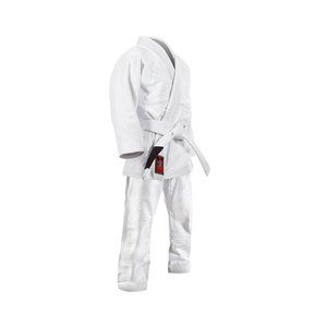 Uniforme de judo en coton blanc pour hommes vêtements d'arts martiaux légers pour le taekwondo et le judo - Product Image 1
