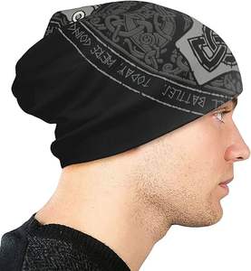 Gorro de invierno Unisex de alta calidad, diseño liso, hecho a medida en Pakistán, gorros a precio barato al por mayor - Product Image 2