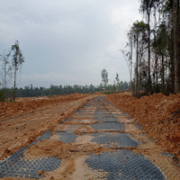 Système de plateformes de protection du sol renforcées pour la mobilité des engins de construction lourds, capacité de charge élevée, routes temporaires