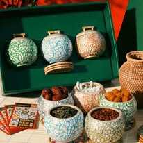 Jarrón de Bambú con Incrustaciones de Nácar para Recuerdos, Almacenamiento de Objetos de Valor y Regalos, Origen Vietnam - Product Image 5