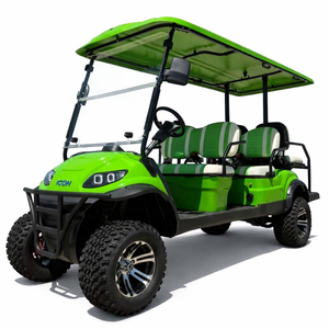 Voiturette de golf électrique 51V prête à être expédiée - Nouveau modèle New-Icon 160L, véhicule utilitaire alimenté au lithium pour hôtels, complexes et parcs - Product Image 2