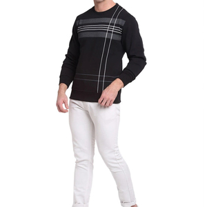 Ropa de invierno de moda Sudadera de hombre transpirable de alta calidad Ropa informal Sudadera de hombre de mezcla de algodón para venta en línea - Product Image 4