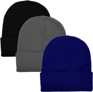 Jacquard Knit Beanie Hats for Unisex Custom Logo Winter Hats Wool Blend Cheap Price Wholesale for Cold Weather Beach Applicable - Product Image 5