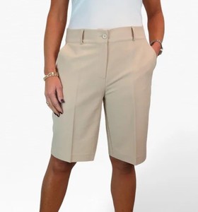 Pantalones cortos de carga ligeros de alta calidad al por mayor para mujer, pantalones cortos cómodos para mujer, cintura elástica, estética suave con bolsillos - Product Image 4