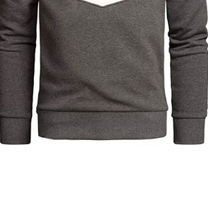 Pull à capuche en tricot personnalisé doublé anti-rides de haute qualité pour l'hiver avec strass pour hommes - Product Image 5