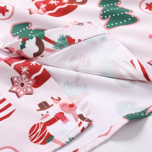 Camisa Hawaiana Floral para Hombre y Mujer, Manga Corta, Ecológica, de Secado Rápido, Transpirable, con Botones, Informal, para Playa, Vacaciones, Navidad - Product Image 5