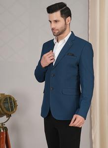 Blazer Formal Color Oliva de Primera Calidad para Hombre, para Negocios, Bodas y Oficina, Disponible para Exportación, Precio desde India - Product Image 2
