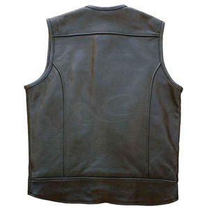 Chaleco de Cuero de Invierno para Hombre de Diseño Personalizado de Alta Calidad - Ecológico e Impermeable, Disponible al por Mayor - Product Image 5