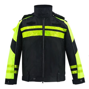 Vêtements de travail haute visibilité à manches longues imperméables pour l'hiver Construction avec logo personnalisé Veste réfléchissante de sécurité haute visibilité - Product Image 1